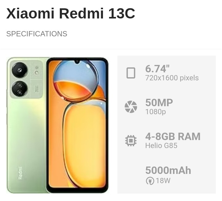 Redmi 13C